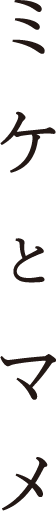 ミケとマメ